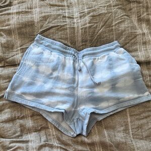 Billabong Sky Blue tie-dye Athletic Shorts